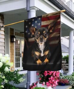 Chihuahua American Flag