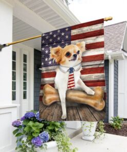Chihuahua Dog Flag Puppy Pride LNT51F