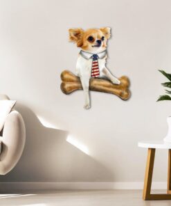 Chihuahua Dog Hanging Metal Sign Puppy Pride LNT51FMS