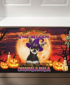Chihuahua Doormat Halloween THB3296DMv3