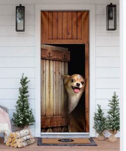 Chihuahua Vintage Door Cover