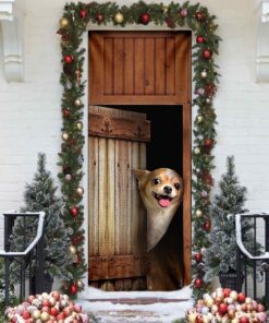 chihuahua vintage door cover 3019