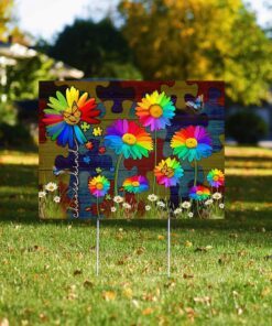 Choose Kind Autism Yard Sign