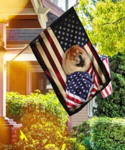 chow chow american patriot flag 5903