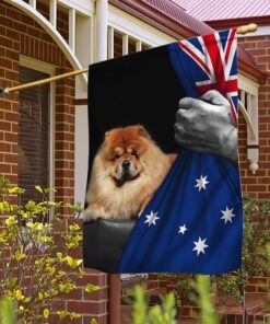 Chow Chow Dog Lover Australian Flag TRL1663Fv7