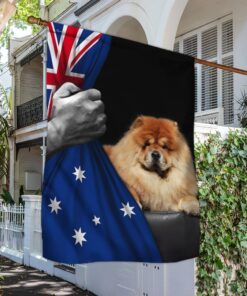 chow chow dog lover australian flag trl1663fv7 6157