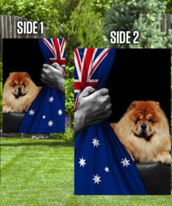 chow chow dog lover australian flag trl1663fv7 8426