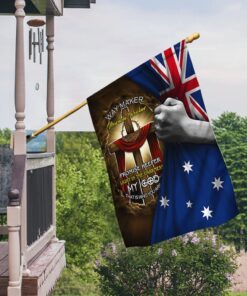 Christ Cross Flag Way Maker Miracle Worker Australian Flag MLH1845F