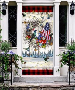 christ hummingbird door cover 1462