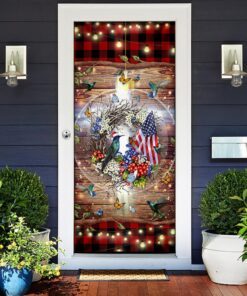 christ hummingbird door cover 3320