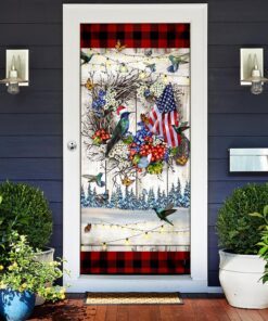 christ hummingbird door cover 8191