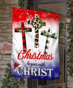 christian cross american flag christmas begins with christ dbd3053f 5305