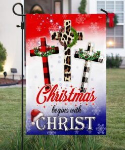 christian cross american flag christmas begins with christ dbd3053f 7510