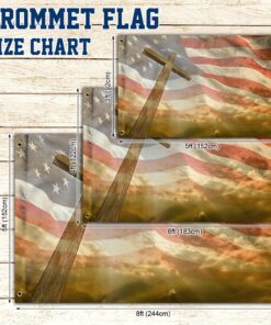 christian cross american flag tpt101gf 2836