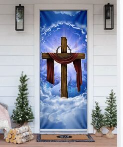 Christian Cross Door Cover