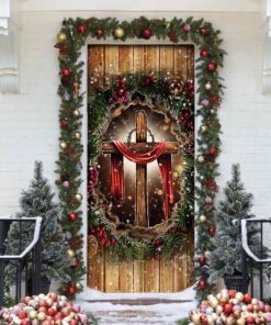 christian cross door cover 2913
