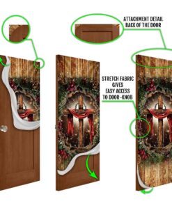 christian cross door cover 5088