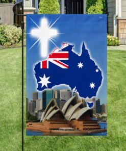 christian flag god bless australia ddh2832f 1639