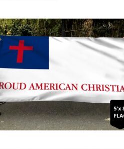 christian grommet flag proud american christian lnt327gf 2477