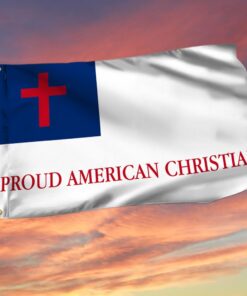 Christian Grommet Flag Proud American Christian LNT327GF