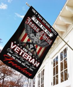 christian jesus. veteran flag 5802