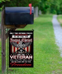 christian jesus. veteran flag 6227