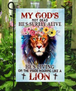christian lion flag 1338
