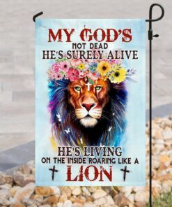 christian lion flag 5931