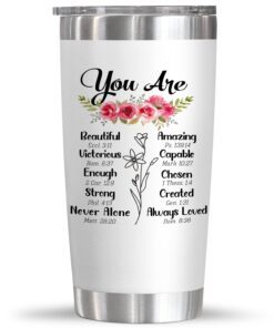 Christian Tumbler Gifts For Women You Are 20oz Tumbler