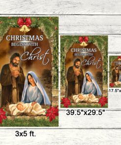 christmas begins with christ flag nativity of jesus tqn612f 2078