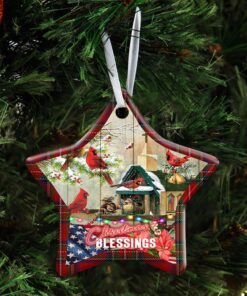 christmas blessings home ceramic ornament 1999