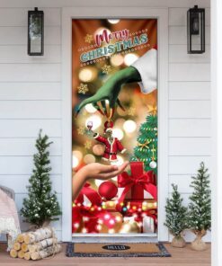 christmas door cover give skull ntt19dv2 4147