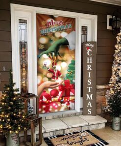 christmas door cover give skull ntt19dv2 7823