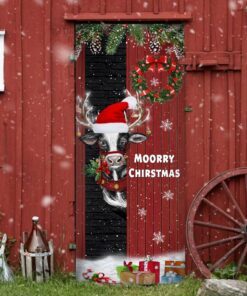 christmas farm door cover moorry christmas lnt636d 3308