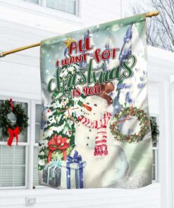 Christmas Flag All I Want For Christmas Is You TTY366F