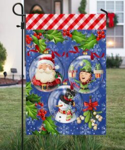 christmas flag bauble nnt151f 7025