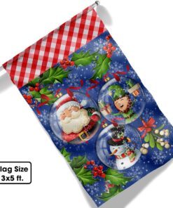 christmas flag bauble nnt151f 8394