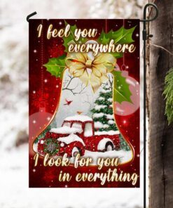 christmas flag i feel you everywhere ant303f 5693