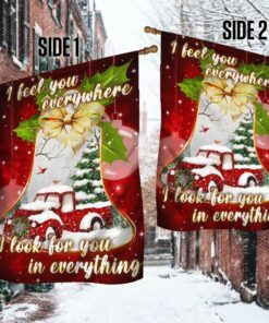 christmas flag i feel you everywhere ant303f 8135