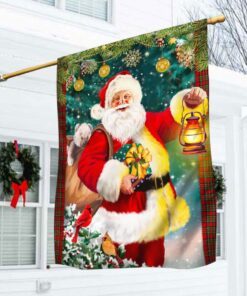Christmas Flag Santa Claus Christmas Flag TRL1644F