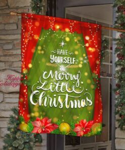 Christmas Flag Wow NNT118F