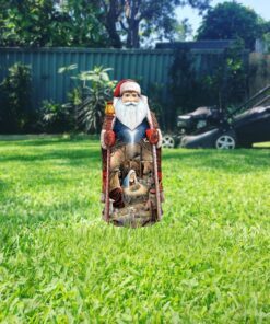 christmas garden metal sign o holy night santa nativity scene ddh2803ms 6414
