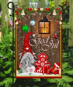 christmas gnomes flag 3596