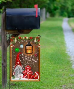 christmas gnomes flag 6729