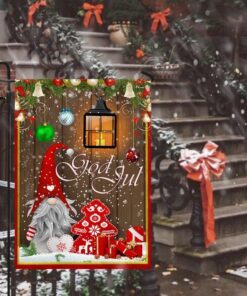 christmas gnomes flag 8209