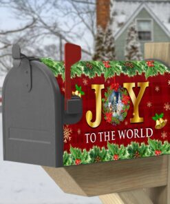 christmas mailbox cover joy to the world tqn599mb 2888