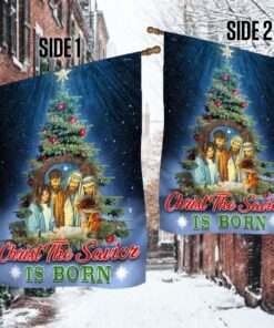 christmas nativity flag o holy night christ the savior is born ddh2906f 6336