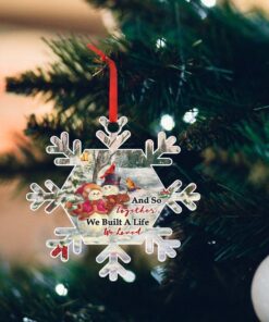 Christmas Ornament Snowman Together ANT230O