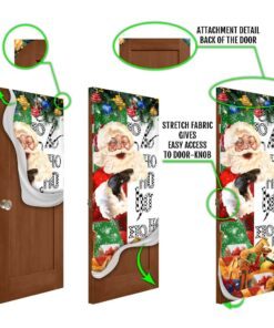 christmas santa door cover hoho nnt117d 1371