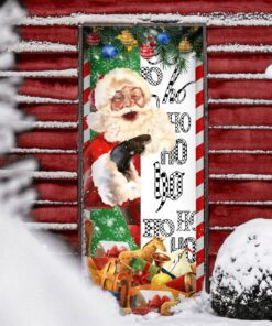 christmas santa door cover hoho nnt117d 5204